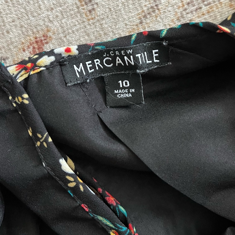 J.Crew Mercantile floral print skater dress - Picture 5 of 7